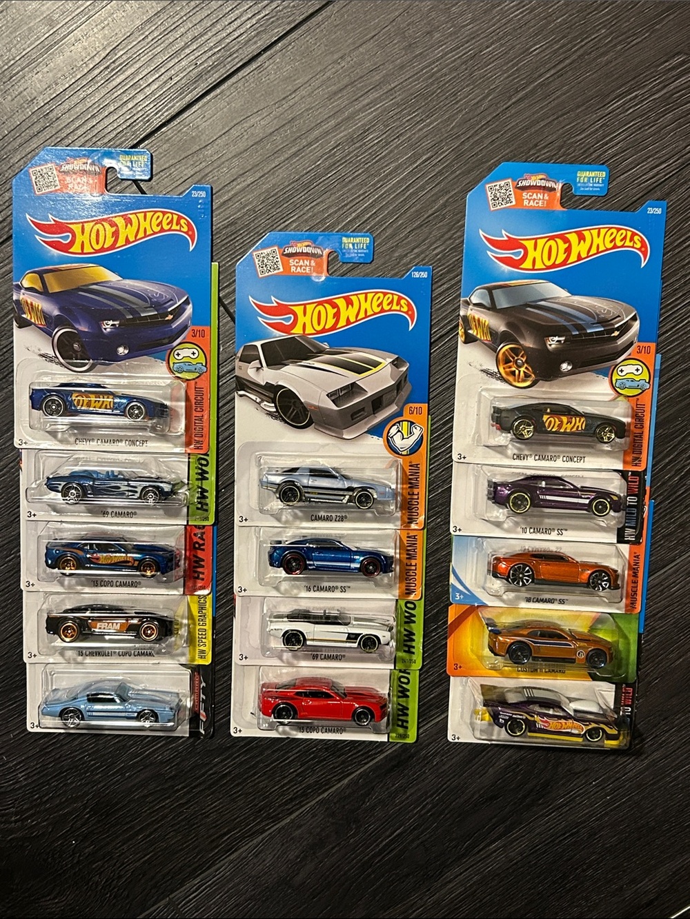 Hot Wheels Camaro Lot Diecast Cars x14